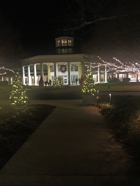 Daniel Stowe Botanical Garden entrance